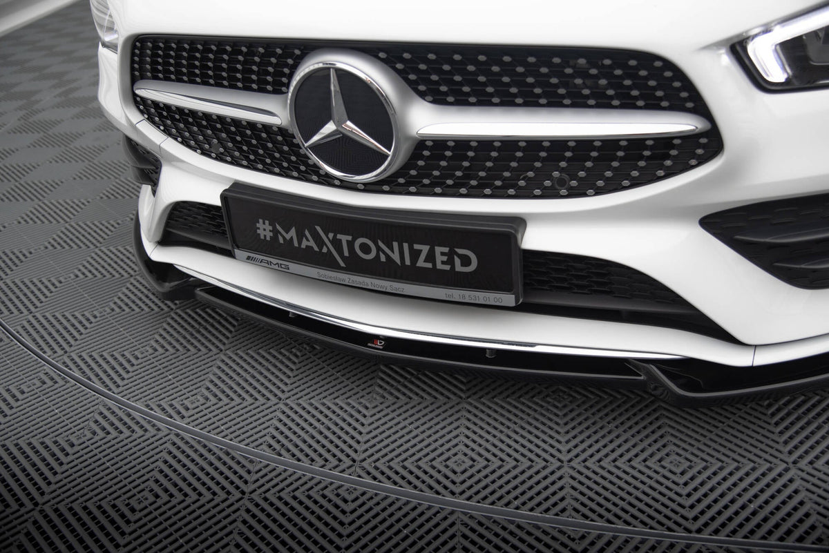 Splitter delantero V.2 para Mercedes-Benz CLA A35 AMG / AMG-Line C118