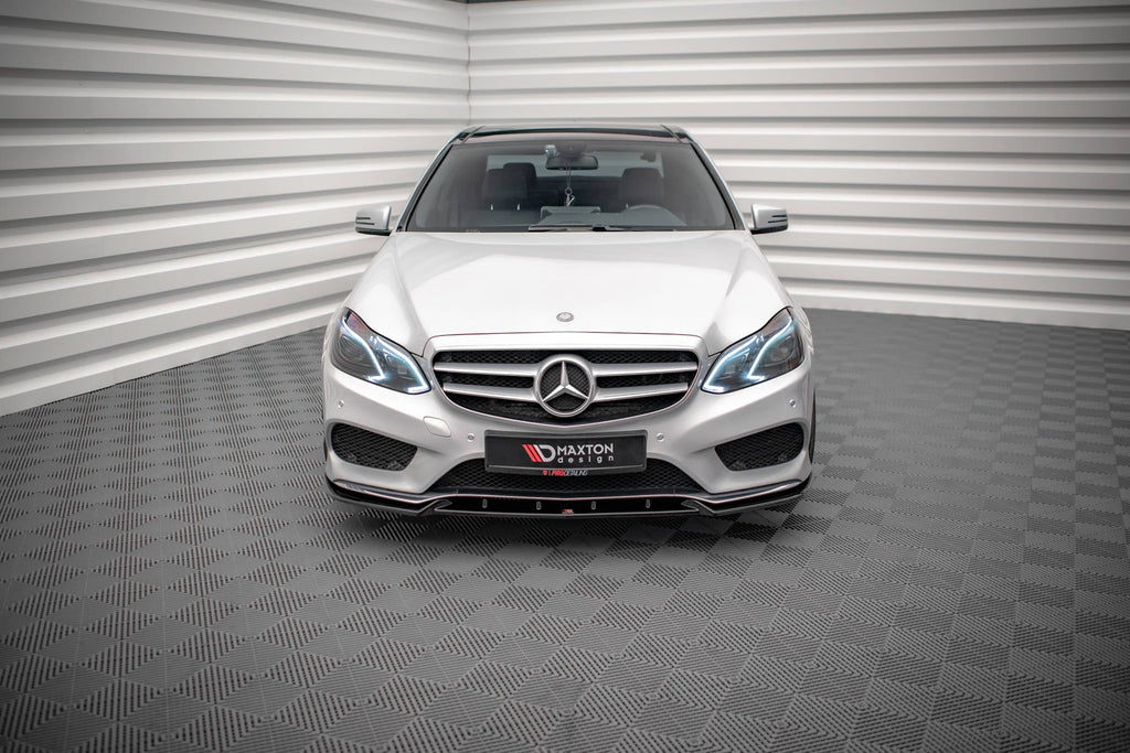 Splitter delantero V.2 para Mercedes-Benz E AMG-Line Sedan W212 Facelift