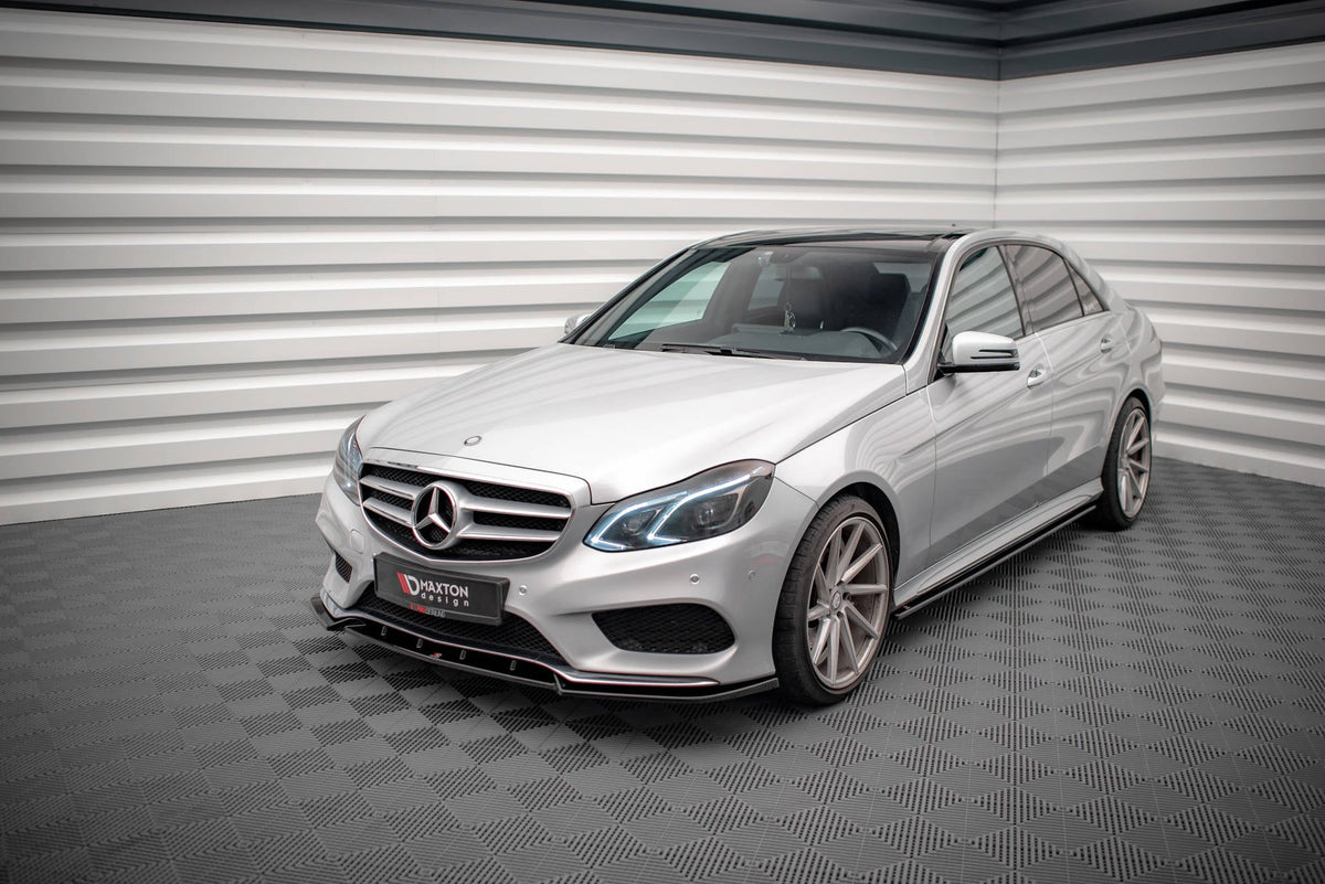 Splitter delantero V.2 para Mercedes-Benz E AMG-Line Sedan W212 Facelift