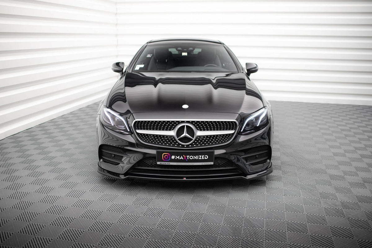 Splitter delantero V.2 para Mercedes-Benz E-Class W213 Coupe (C238) / Cabriolet (A238) AMG-Line / 53 AMG