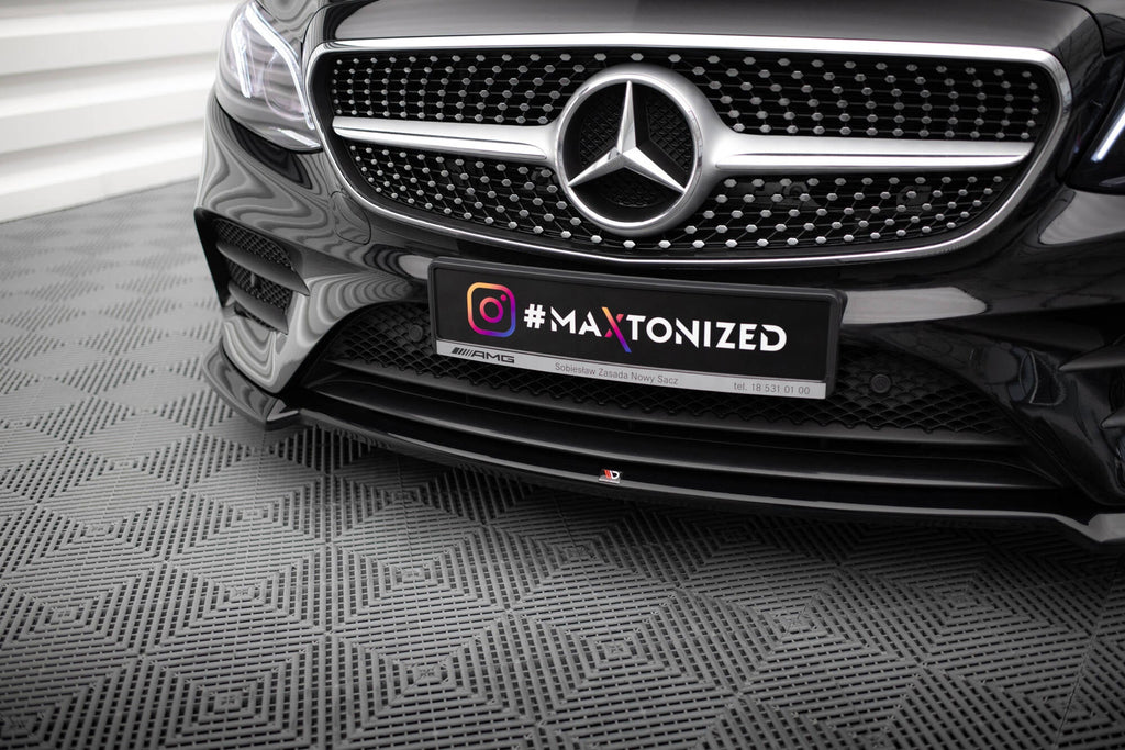 Splitter delantero V.2 para Mercedes-Benz E-Class W213 Coupe (C238) / Cabriolet (A238) AMG-Line / 53 AMG