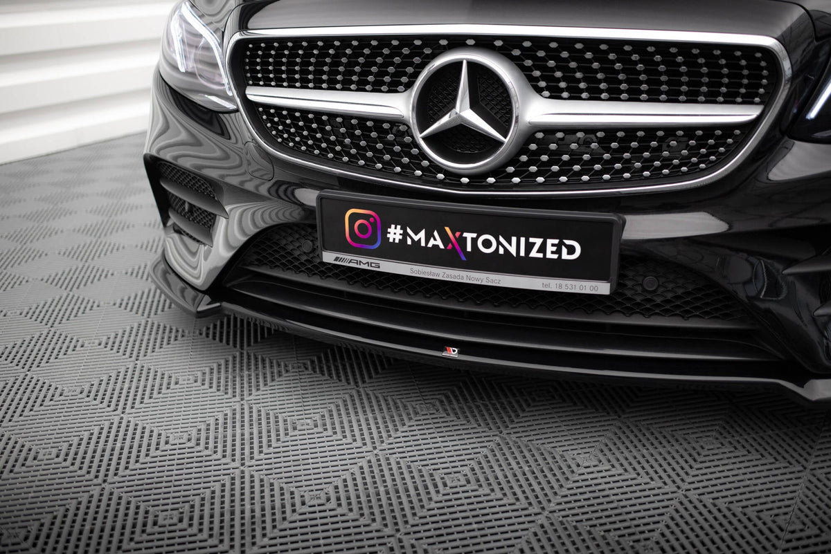 Splitter delantero V.2 para Mercedes-Benz E-Class W213 Coupe (C238) / Cabriolet (A238) AMG-Line / 53 AMG