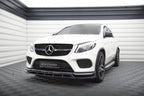 Splitter delantero V.2 para Mercedes-Benz GLE Coupe 43 AMG / AMG-Line C292