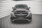 Splitter delantero V.2 para Mercedes-Benz GLE Coupe / SUV 63 AMG C292 / W166