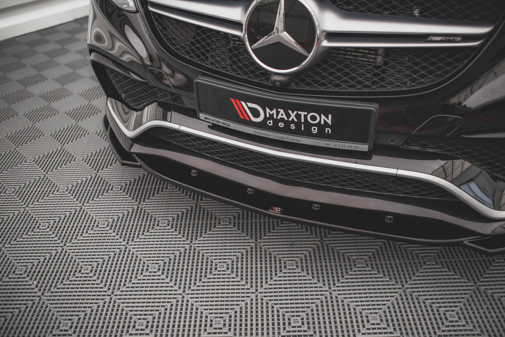 Splitter delantero V.2 para Mercedes-Benz GLE Coupe / SUV 63 AMG C292 / W166