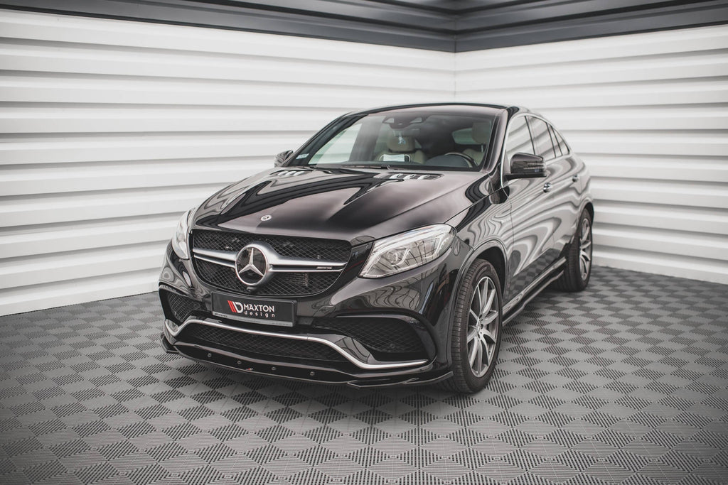 Splitter delantero V.2 para Mercedes-Benz GLE Coupe / SUV 63 AMG C292 / W166