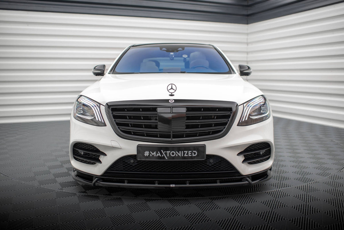 Splitter delantero V.2 para Mercedes-Benz S AMG-Line W222 Facelift
