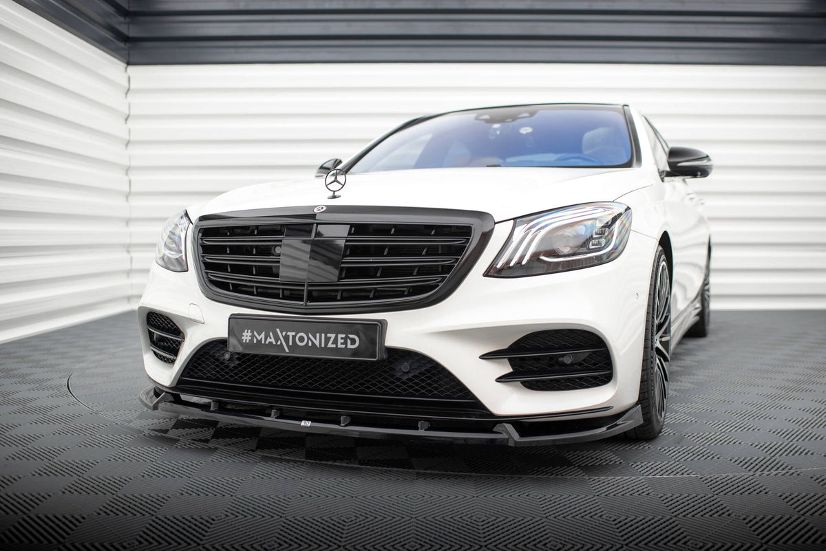 Splitter delantero V.2 para Mercedes-Benz S AMG-Line W222 Facelift