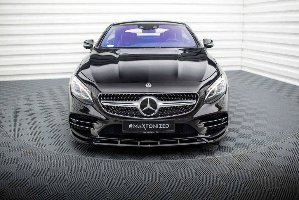 Splitter delantero V.2 para Mercedes-Benz S Coupe AMG-Line C217 Facelift