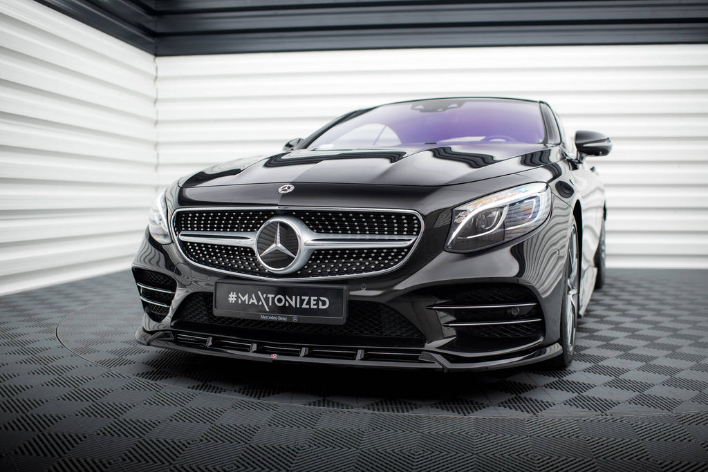 Splitter delantero V.2 para Mercedes-Benz S Coupe AMG-Line C217 Facelift