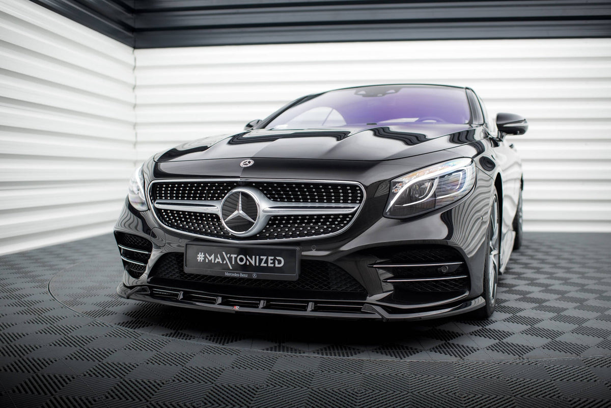 Splitter delantero V.2 para Mercedes-Benz S Coupe AMG-Line C217 Facelift