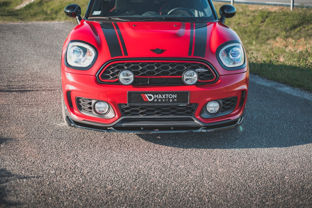 Splitter delantero V.2 para Mini Countryman Mk2 F60 JCW