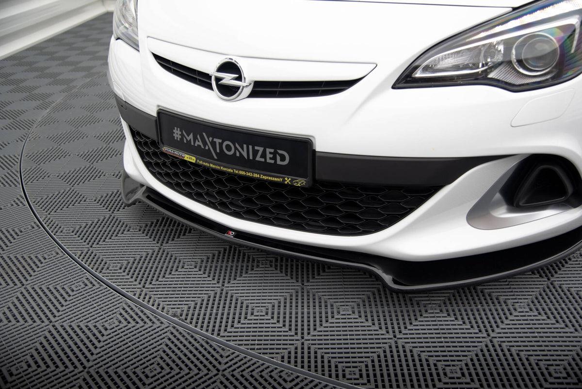 Splitter delantero V.2 para Opel Astra J OPC/VXR