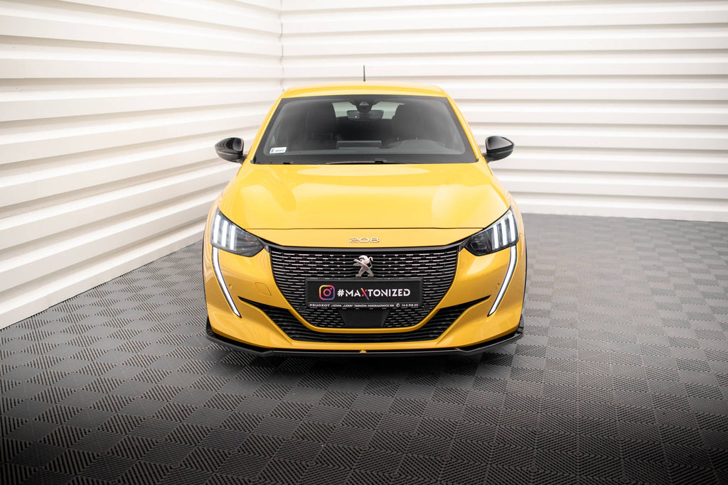 Splitter delantero V.2 para Peugeot 208 GT Mk2