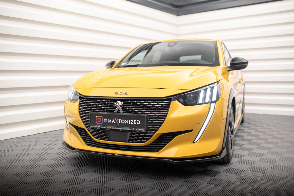 Splitter delantero V.2 para Peugeot 208 GT Mk2