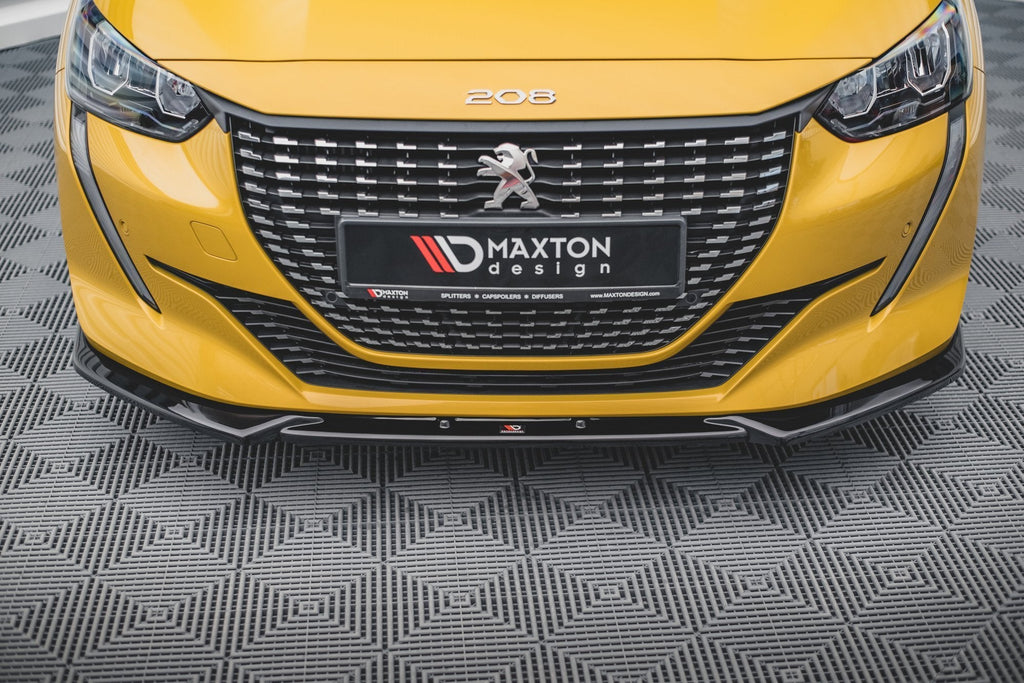 Splitter delantero V.2 para Peugeot 208 Mk2