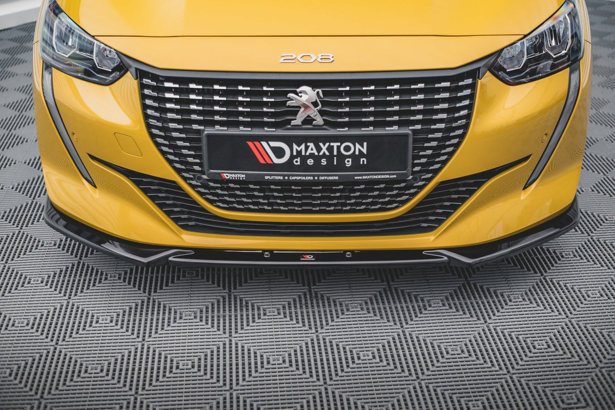 Splitter delantero V.2 para Peugeot 208 Mk2