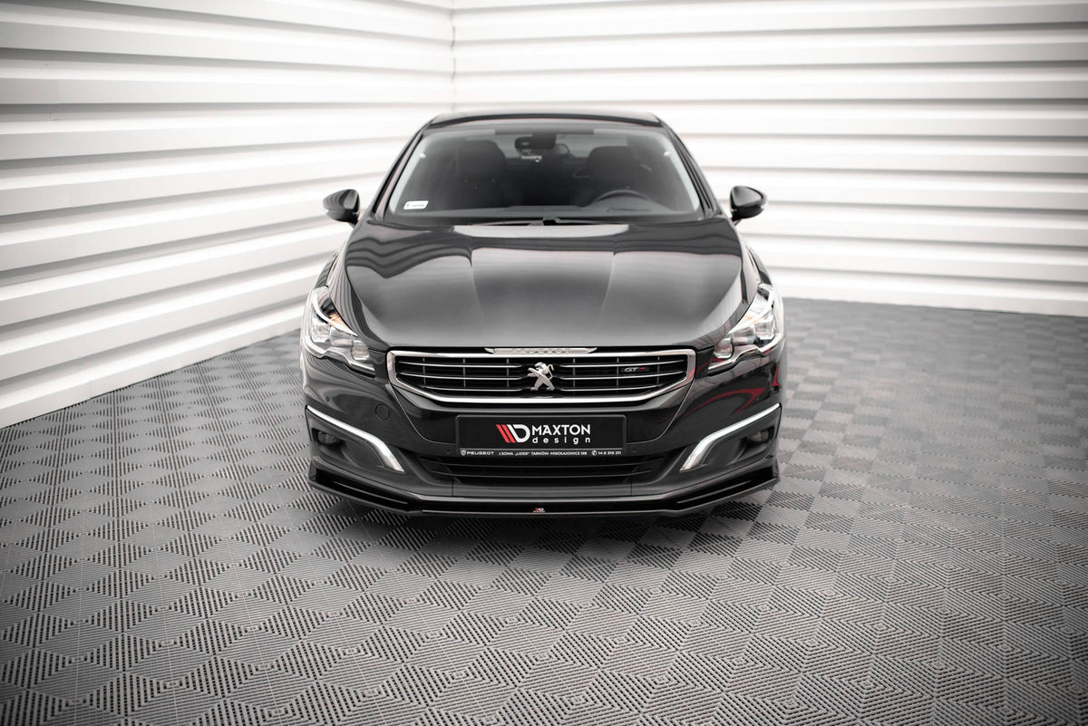 Splitter delantero V.2 para Peugeot 508 GT Mk1 Facelift