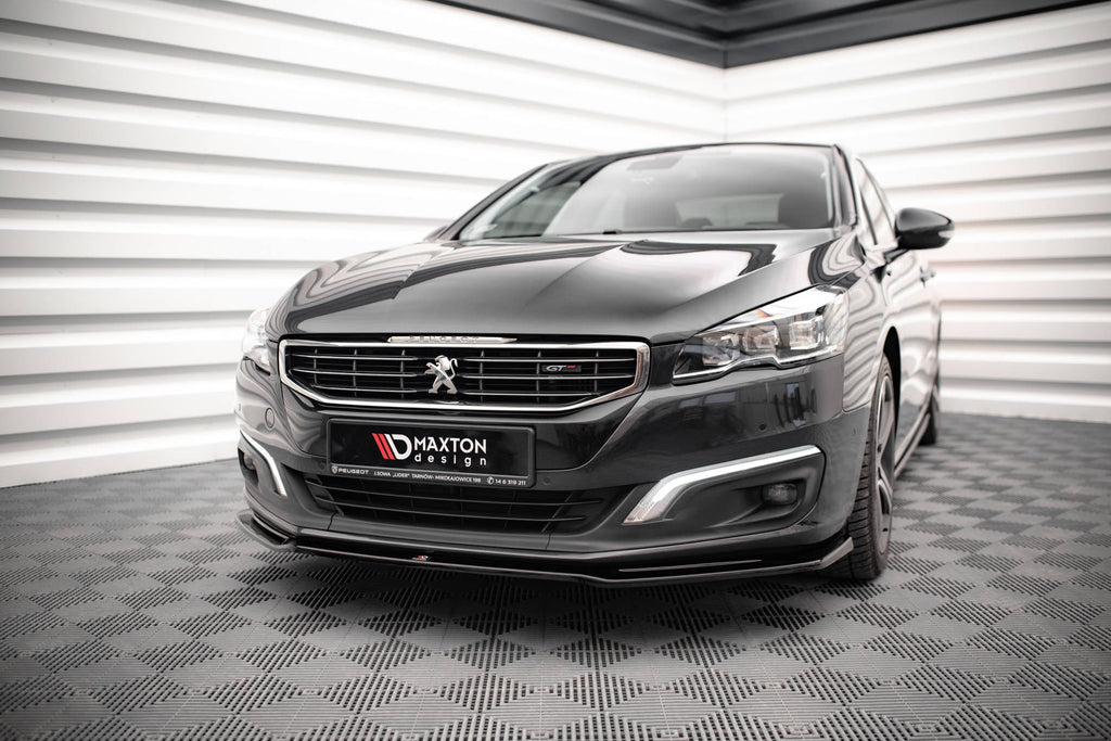 Splitter delantero V.2 para Peugeot 508 GT Mk1 Facelift