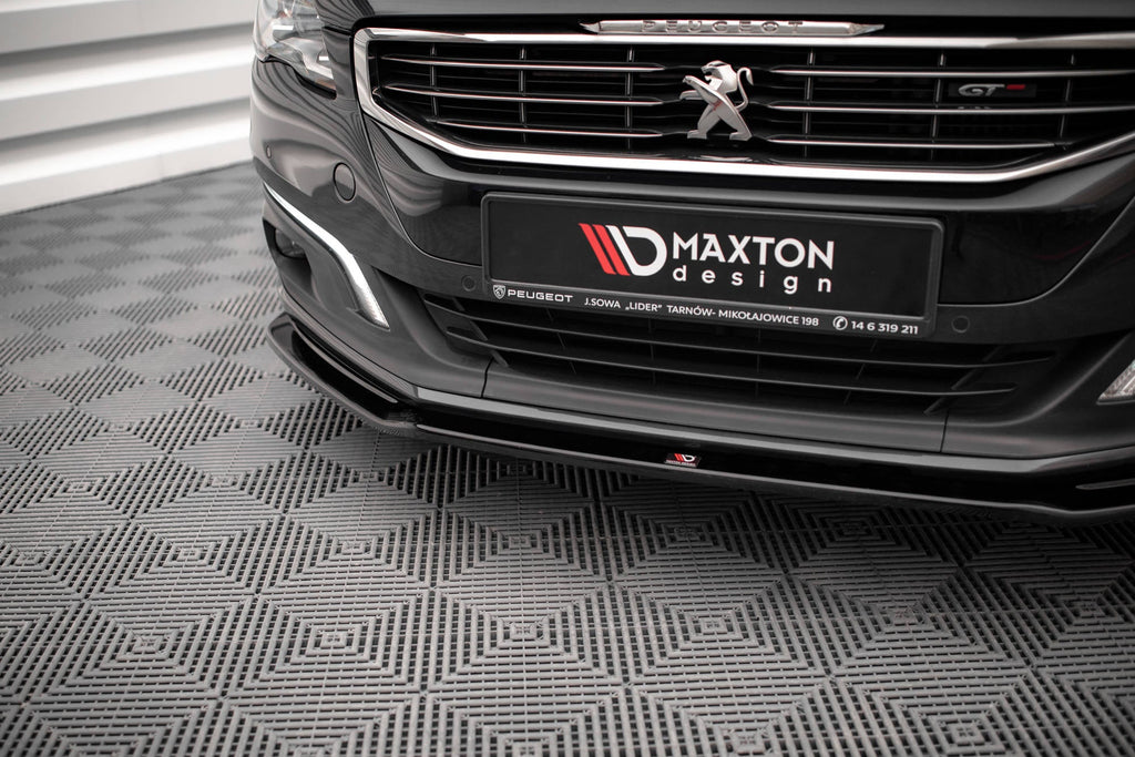 Splitter delantero V.2 para Peugeot 508 GT Mk1 Facelift