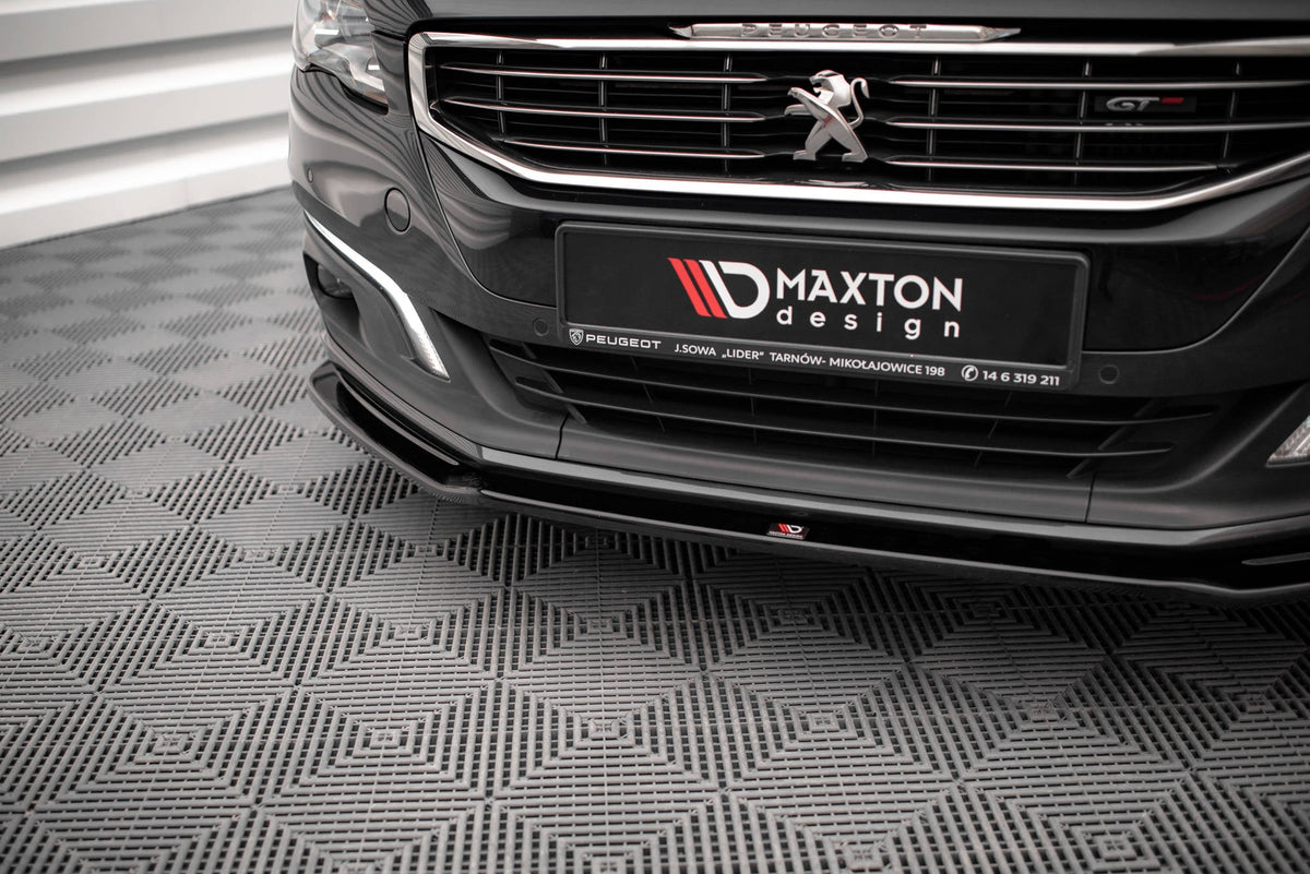 Splitter delantero V.2 para Peugeot 508 GT Mk1 Facelift