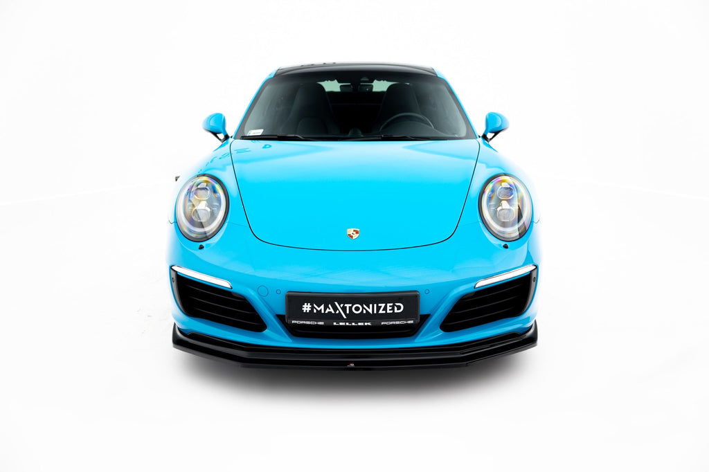 Splitter delantero V.2 para Porsche 911 Carrera 991 Facelift