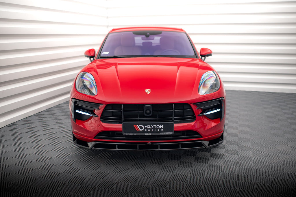 Splitter delantero V.2 para Porsche Macan GTS / Sport Design Mk1 Facelift