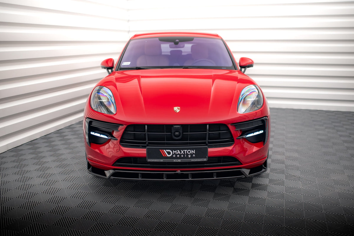 Splitter delantero V.2 para Porsche Macan GTS / Sport Design Mk1 Facelift