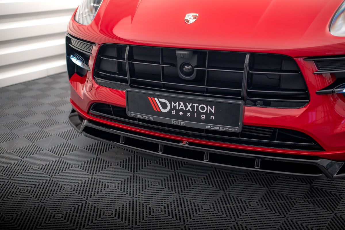 Splitter delantero V.2 para Porsche Macan GTS / Sport Design Mk1 Facelift