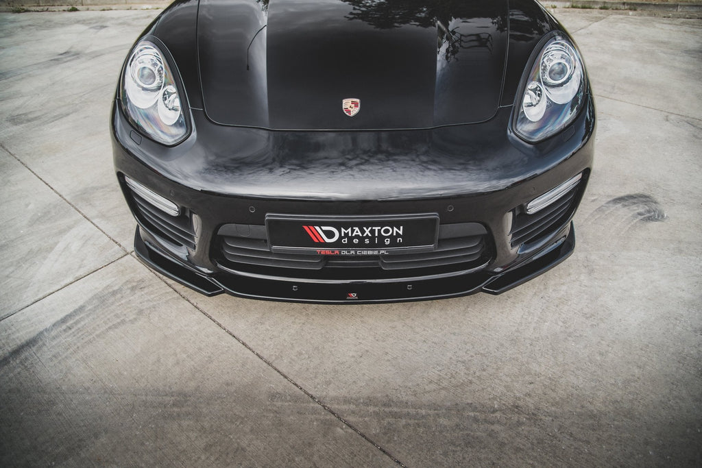 Splitter delantero V.2 para Porsche Panamera Turbo 970 Facelift