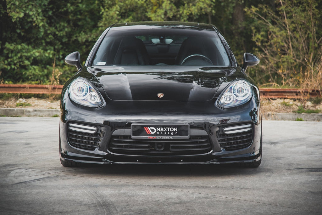 Splitter delantero V.2 para Porsche Panamera Turbo 970 Facelift