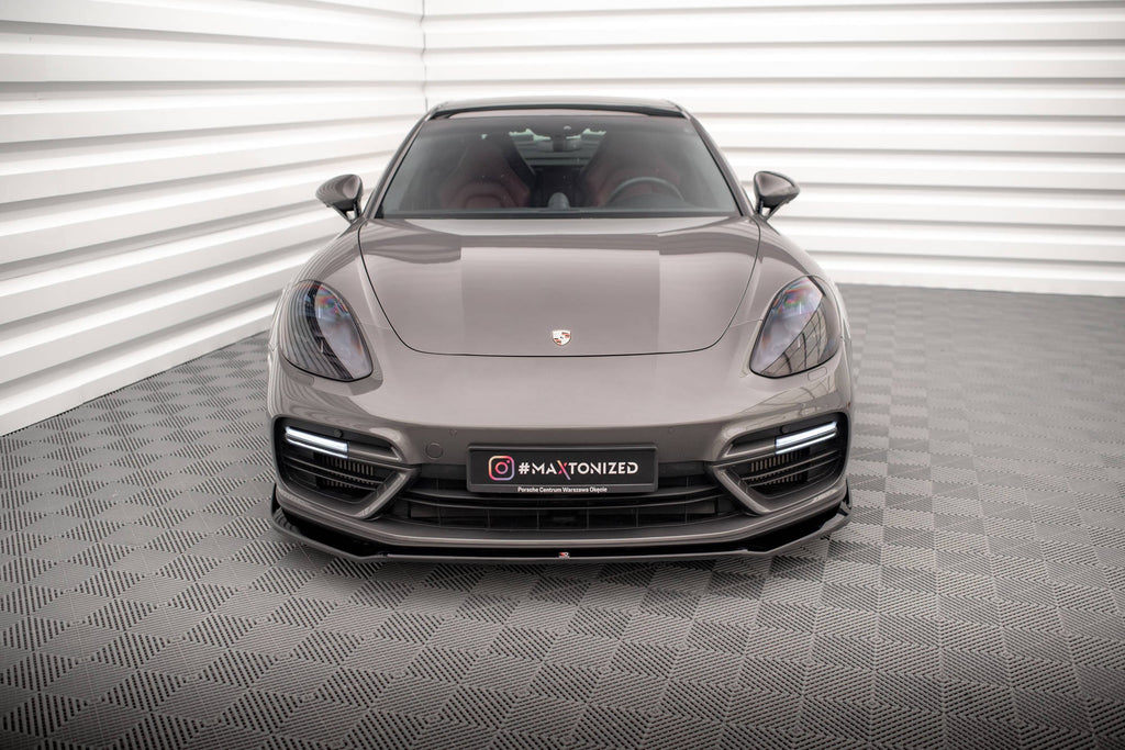 Splitter delantero V.2 para Porsche Panamera Turbo S E-Hybrid