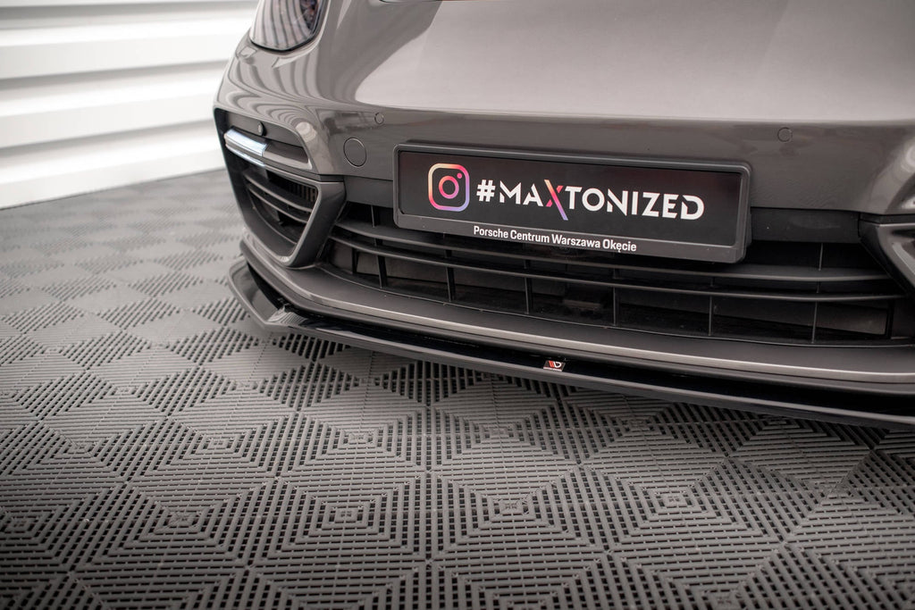 Splitter delantero V.2 para Porsche Panamera Turbo S E-Hybrid