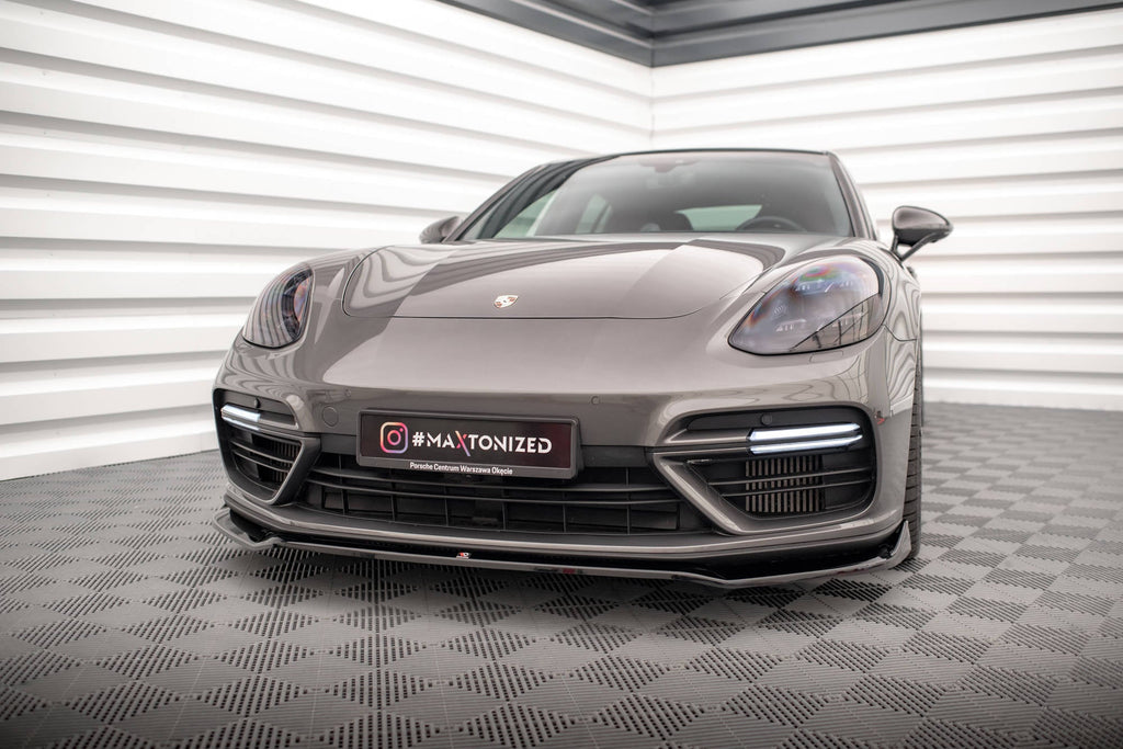 Splitter delantero V.2 para Porsche Panamera Turbo S E-Hybrid