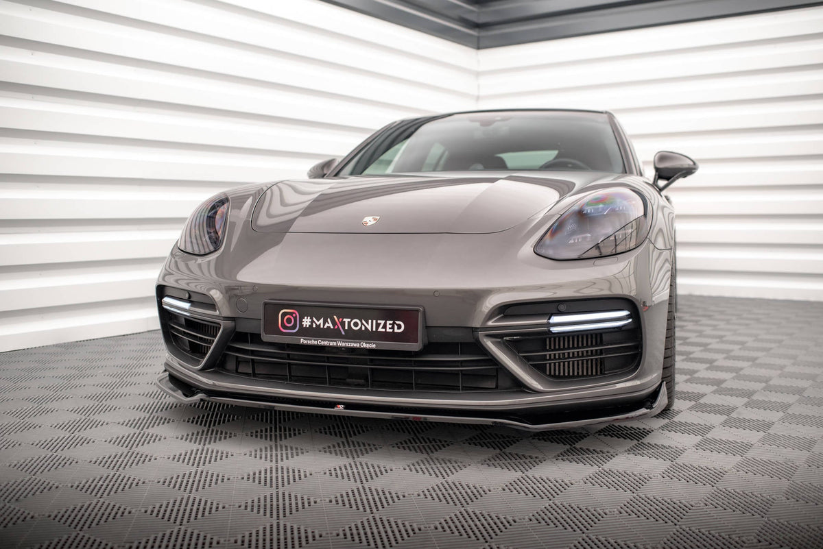 Splitter delantero V.2 para Porsche Panamera Turbo S E-Hybrid
