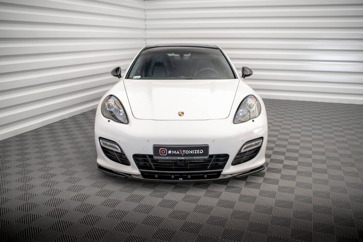 Splitter delantero V.2 para Porsche Panamera Turbo Sport Design Package 970