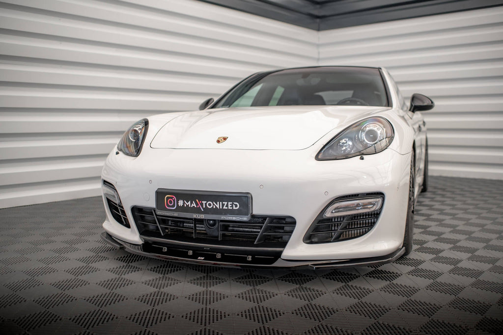 Splitter delantero V.2 para Porsche Panamera Turbo Sport Design Package 970