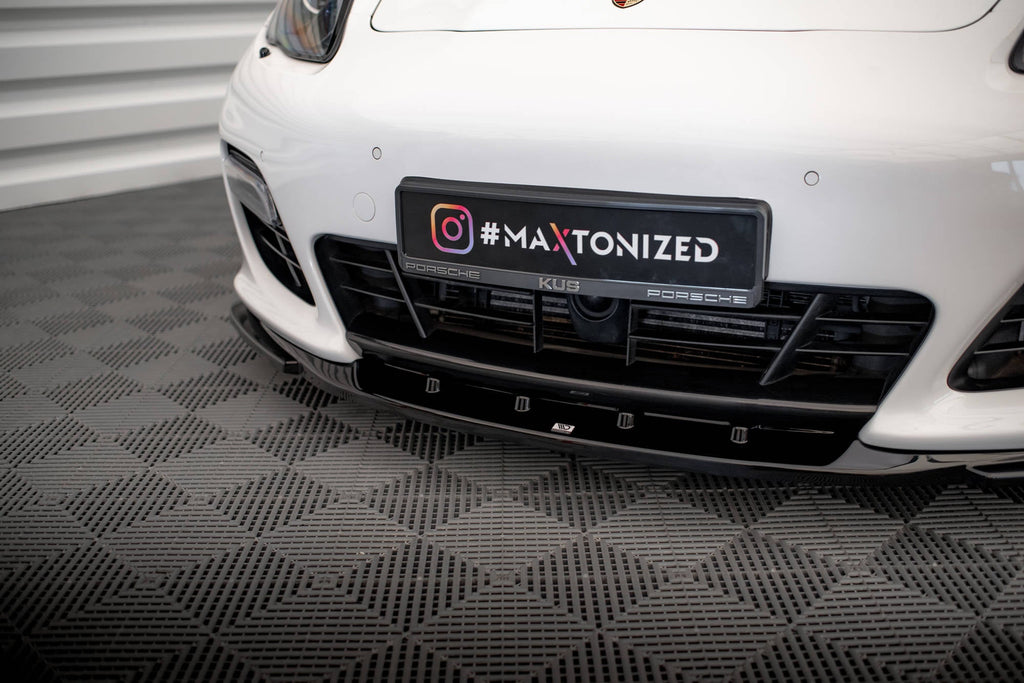Splitter delantero V.2 para Porsche Panamera Turbo Sport Design Package 970