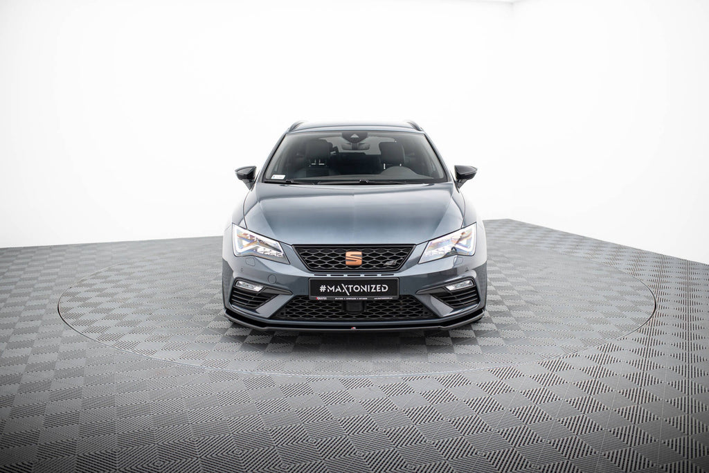 Splitter delantero V.2 para Seat Leon Cupra / FR Mk3 Facelift