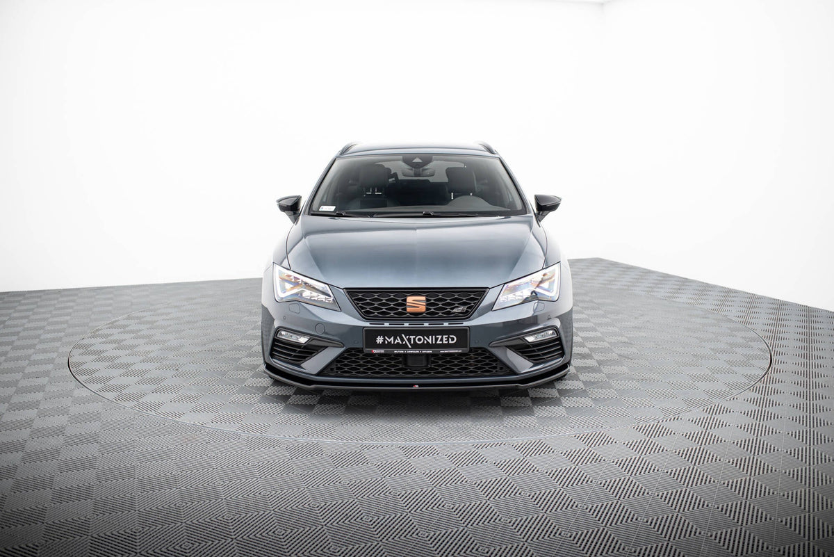 Splitter delantero V.2 para Seat Leon Cupra / FR Mk3 Facelift