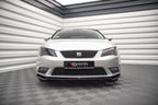 Splitter delantero V.2 para Seat Leon Mk3