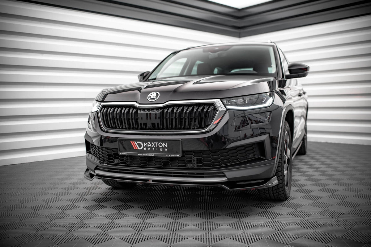 Splitter delantero V.2 para Skoda Kodiaq Mk1 Facelift