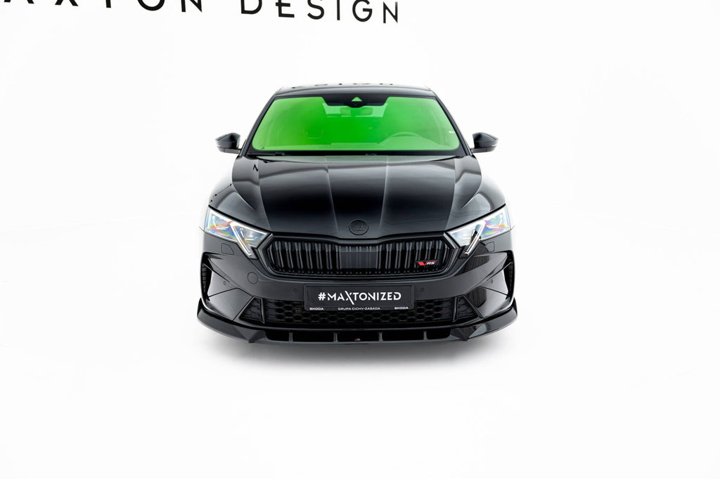 Splitter delantero V.2 para Skoda Octavia RS Liftback / Combi Mk4 Facelift