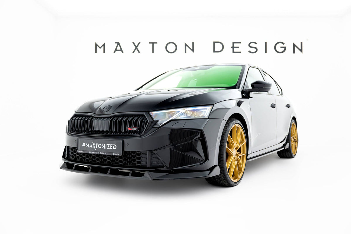 Splitter delantero V.2 para Skoda Octavia RS Liftback / Combi Mk4 Facelift