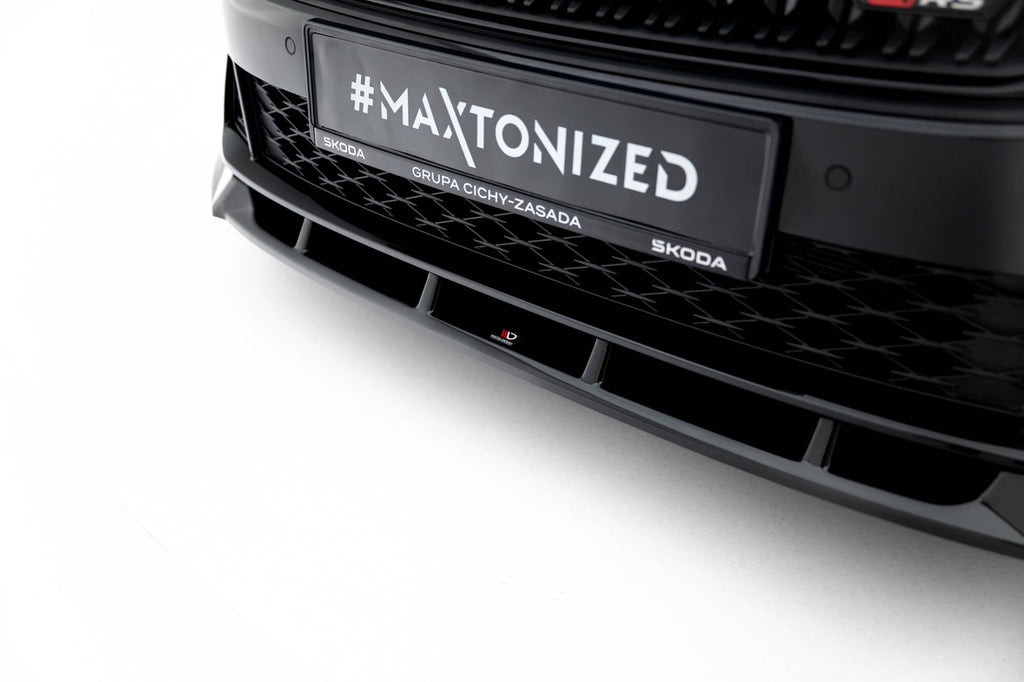 Splitter delantero V.2 para Skoda Octavia RS Liftback / Combi Mk4 Facelift