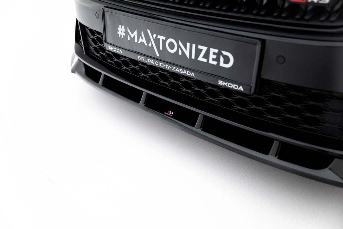 Splitter delantero V.2 para Skoda Octavia RS Liftback / Combi Mk4 Facelift