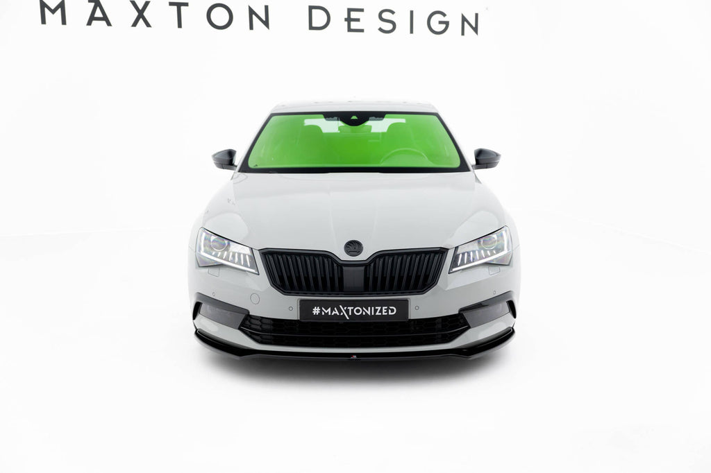 Splitter delantero V.2 para Skoda Superb Liftback / Combi Mk3