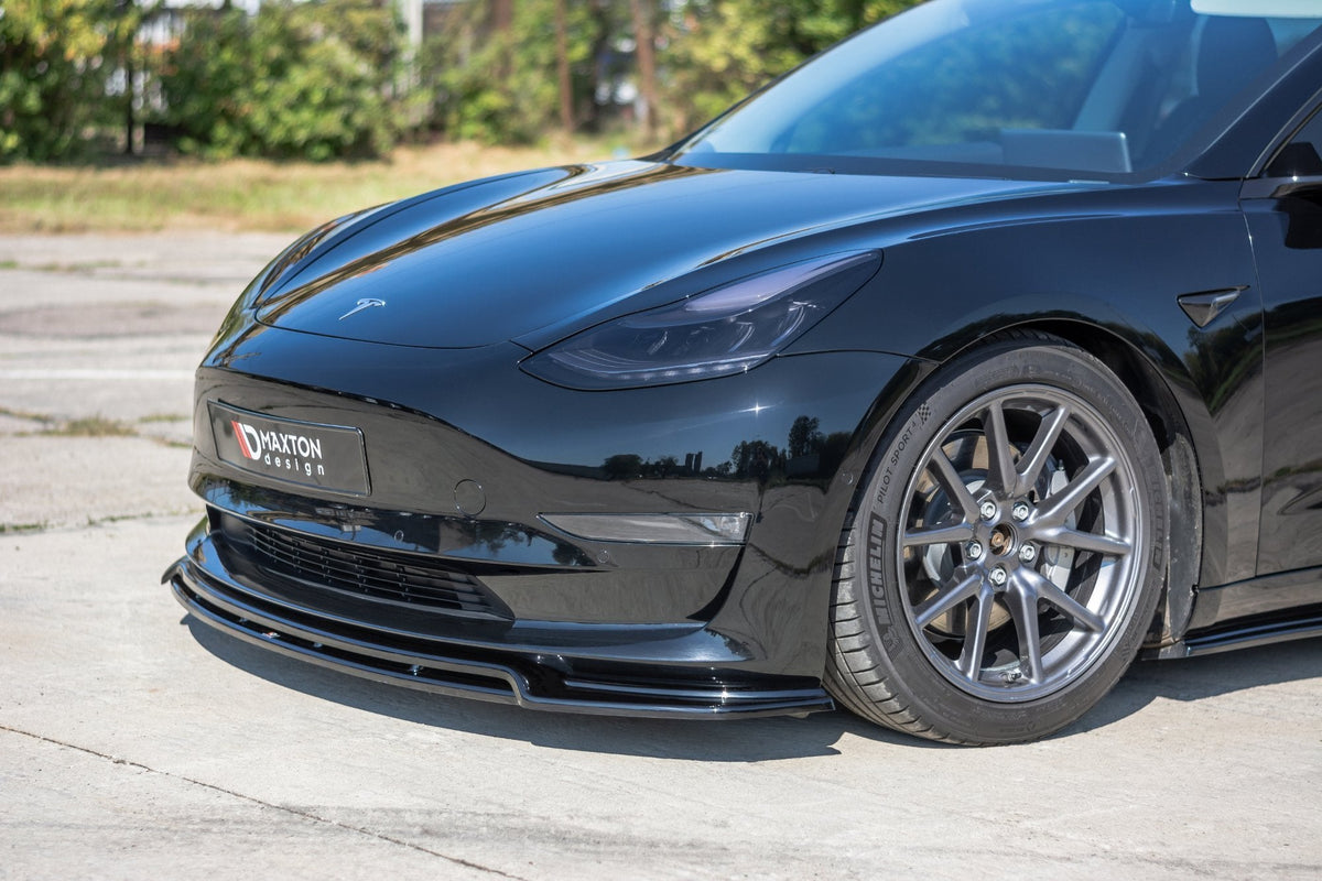 Splitter delantero V.2 para Tesla Model 3
