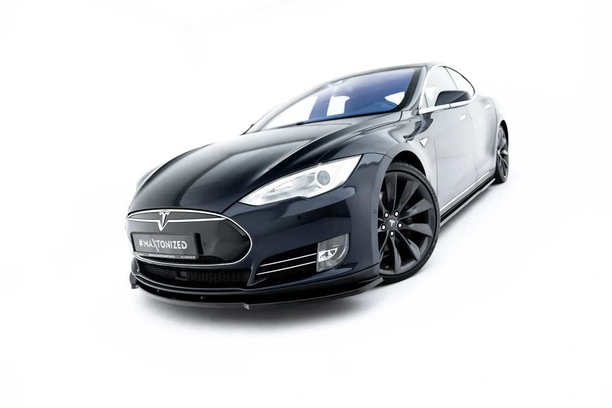 Splitter delantero V.2 para Tesla Model S Mk1
