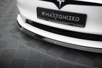 Splitter delantero V.2 para Tesla Model S Plaid Mk1 Facelift
